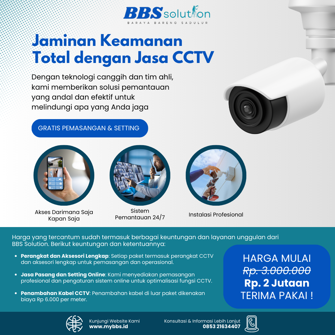 Brosur CCTV